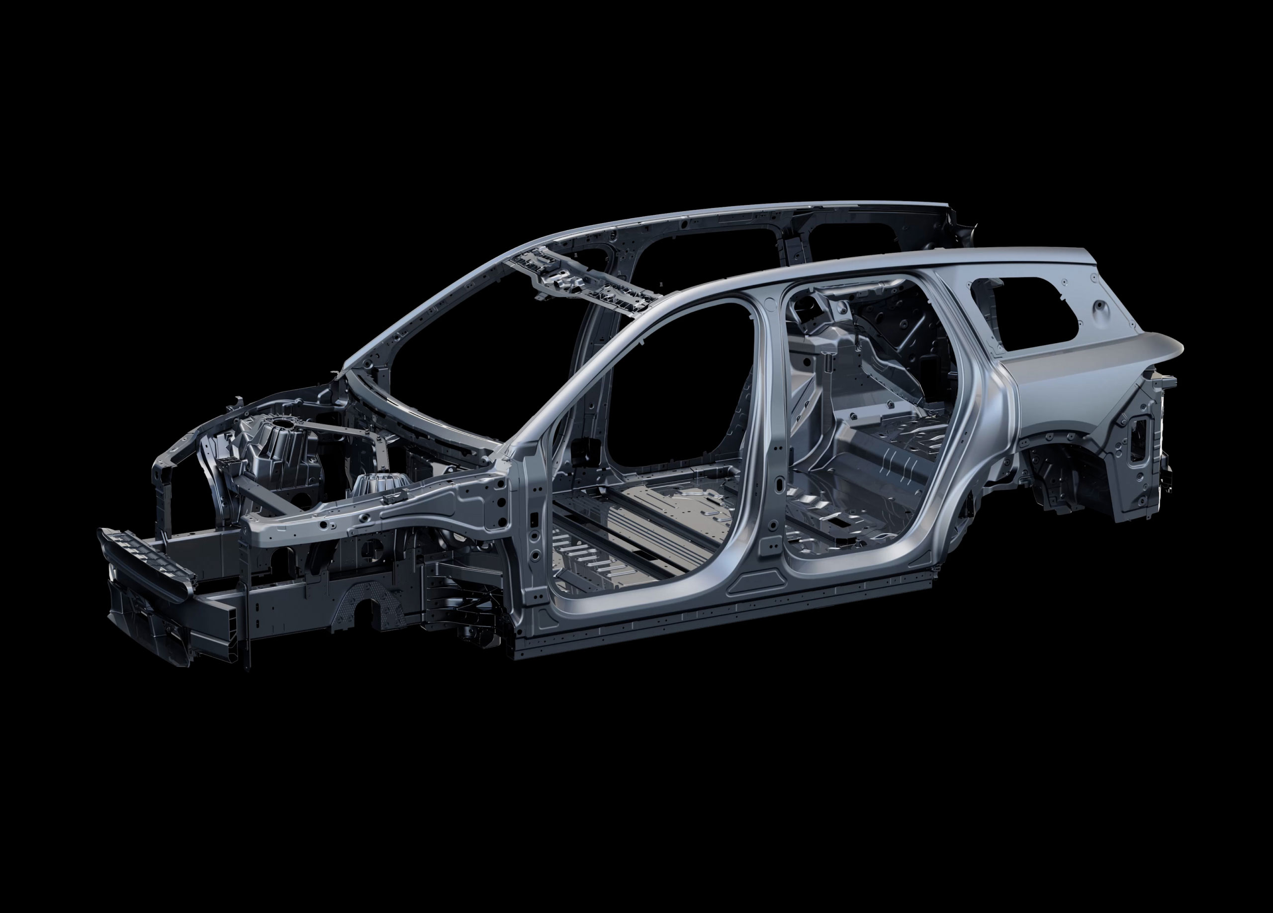 全新ES8延续了蔚来的全铝车身架构